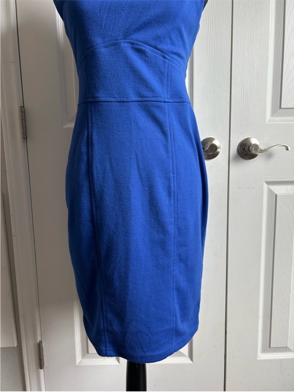 Anthropologie | Bordeaux Classic Cap-Sleeve Sheath Dress - Picture 3 of 6